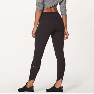 Lululemon Quick Pace 7/8 Tight Black Size 10